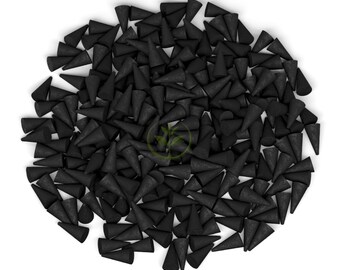 Unscented Charcoal Incense Cones TOPFLOW 1" Bulk Wholesale For Waterfall Burner Holder - Great for DIY Incense Making Supplies.