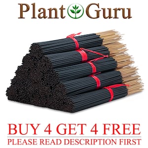 100 Incense Sticks 11&quot; Handmade Hand Dipped Bulk Variety Mix & Match Wholesale Buy 4 Get 4 Free