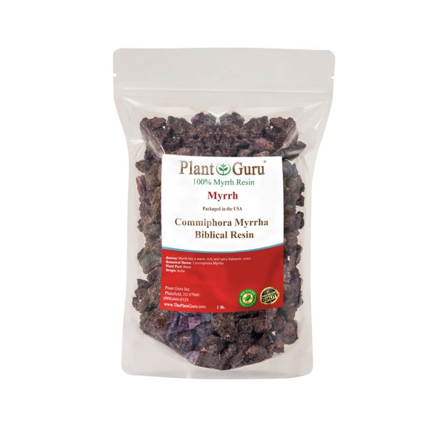 Myrrh Resin 100% Pure Natural Organic Granular Aromatic Gum Rock Wicca Incense Bulk Wholesale CHOOSE SIZE