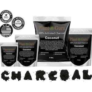 Activated Charcoal Powder 100% Pure Natural FOOD GRADE Coconut Shell or Hardwood Great as a Teeth Whitening Toothpaste Bulk Wholesale