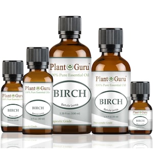 Birch Essential Oil 100% Pure Natural Therapeutic Grade, Betula Lenta, Bulk Wholesale For Skin, Soap, Candle and Diffuser