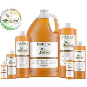Vanilla Fantasy Fragrance Oil Scented Oils For Body Butter, Candle Making, Soap Making, Perfume and Diffuser. Bulk Wholesale
