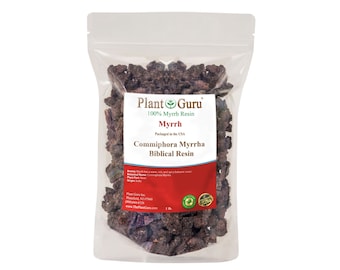 Myrrh Resin 100% Pure Natural Organic Granular Aromatic Gum Rock Wicca Incense Bulk Wholesale CHOOSE SIZE