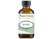 Basil Essential Oil 100 Pure, Undiluted, Therapeutic Grade. Best Aromatherapy Oils