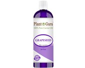 Grapeseed Oil 100 Natural Cold Pressed for Aromatherapy, Essential oils, Moisturizing, Skin, Hair, Body Massages