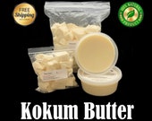 Raw Kokum Butter 100 Pure Organic Great For Skin, Body, Face, Hair ALL SIZES Available in 1 oz. to 55 lbs. Bulk