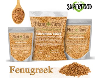 Fenugreek Seeds Non-GMO Organic Trigonella Foenum Graecum Whole Methi Seed Bulk