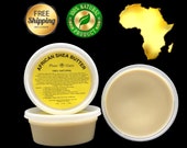 Raw African Shea Butter 8 oz. Organic 100 Pure Unrefined Virgin WHITE IVORY From Ghana. Great For Skin, Body, Face, Hair