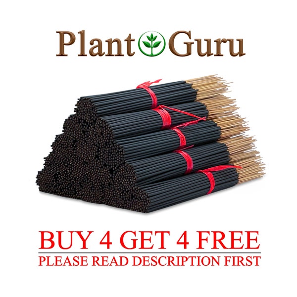 100 Incense Sticks 11" Handmade Hand Dipped Bulk Variety Mix & Match Wholesale Buy 4 Get 4 Free