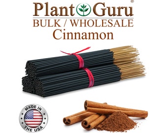 CINNAMON Incense Sticks 11" Handmade Hand Dipped Bulk Wholesale