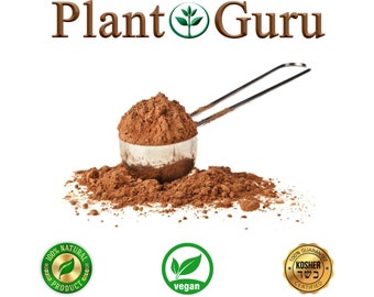 Raw Cacao / Cocoa Powder 100% Raw Chocolate Arriba Nacional Bean 1 oz to 25 lb Bulk