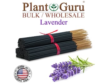 LAVENDER Incense Sticks 11" Handmade Hand Dipped Bulk Wholesale