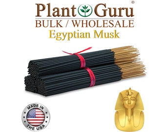 EGYPTIAN MUSK Incense Sticks 11" Handmade Hand Dipped Bulk Wholesale