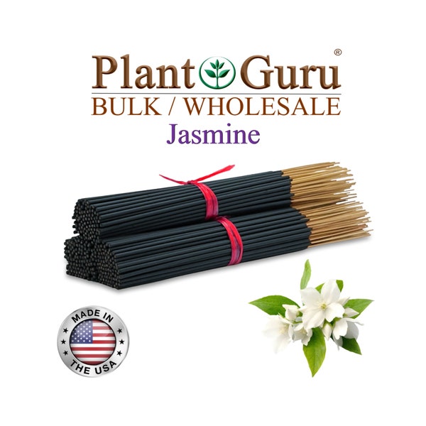 JASMINE Incense Sticks 11" Handmade Hand Dipped Bulk Wholesale