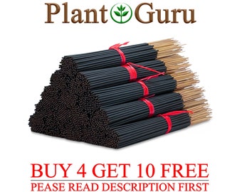 25 Incense Sticks 11" Handmade Hand Dipped Bulk Variety Mix & Match Wholesale Buy 4 Get 10 Free
