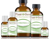 Citronella Essential Oil 100 Pure, Undiluted, Therapeutic Grade.