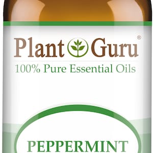 Peppermint Essential Oil 100% Pure Natural Therapeutic Grade, Mentha Piperita, Bulk Wholesale Available For Skin, Soap, Candle and Diffuser 30 ml. / 1 fl oz.