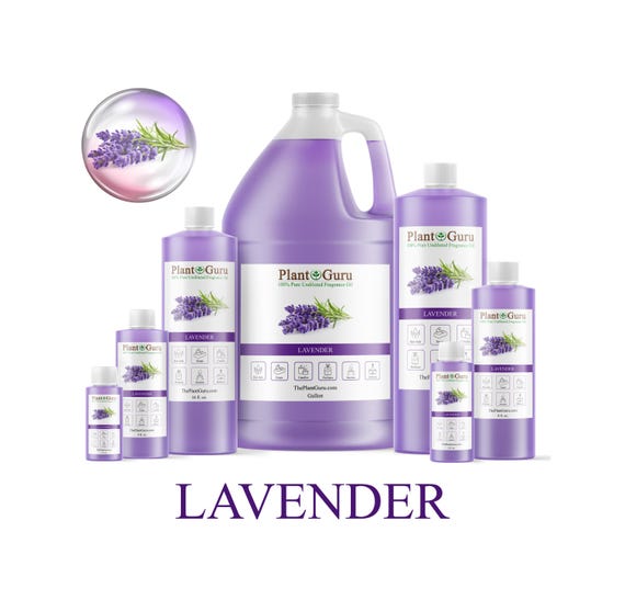 Lavender Fragrance Oil Scented Oils For Body Butter, Candle Making, Soap Making, Perfume and Diffuser. Bulk Wholesale