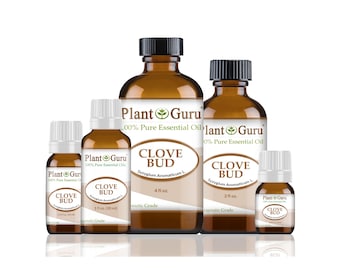Clove Bud Essential Oil 100% Pure Natural Therapeutic Grade, Syzygium Aromaticum, Bulk Wholesale For Skin, Soap, Candle and Diffuser