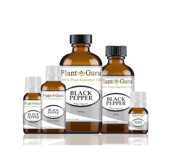 Black Pepper Essential Oil 100% Pure Natural Therapeutic Grade, Piper Nigrum, Bulk Wholesale For Skin, Soap, Candle and Diffuser