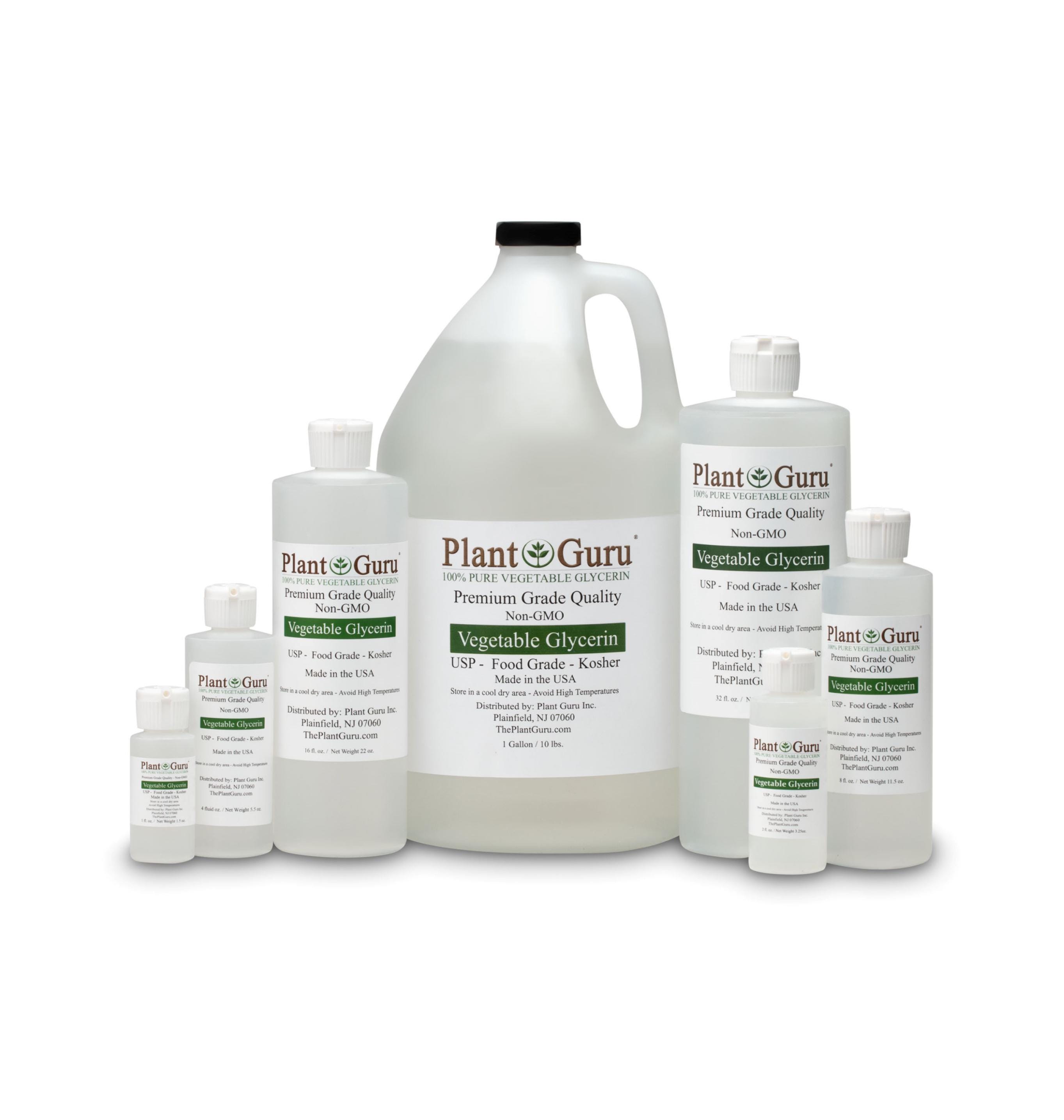 Glycrine vgtale USP pure  99,9 % de qualit alimentaire, sans OGM,  casher 1 oz en gallons - Etsy Canada
