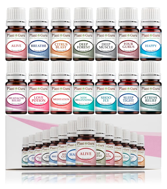 Top 14 Essential Oil Blends Set Kit 100 Pure Therapeutic Etsy