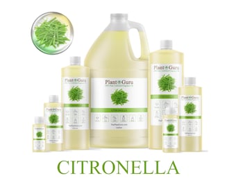 Aceite aromático de citronela para manteca corporal, fabricación de velas, jabones, perfumes y difusores. Venta al por mayor.