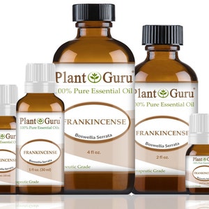 Frankincense Essential Oil 100% Pure Natural Therapeutic Grade, Boswellia Serrata, Bulk Wholesale For Skin, Soap, Candle and Diffuser image 1
