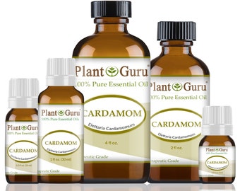 Cardamom Essential Oil 100% Pure Natural Therapeutic Grade, Elettaria Cardamomum, Bulk Wholesale For Skin, Soap, Candle and Diffuser