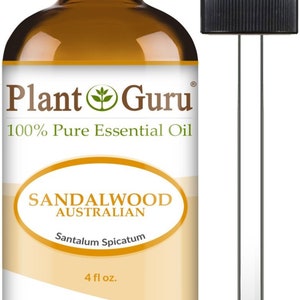 Sandalwood Australian Essential Oil 100% Pure Natural Therapeutic Grade Santalum Spicatum Bulk Wholesale For Skin, Soap, Candle and Diffuser 4 oz. Bulk