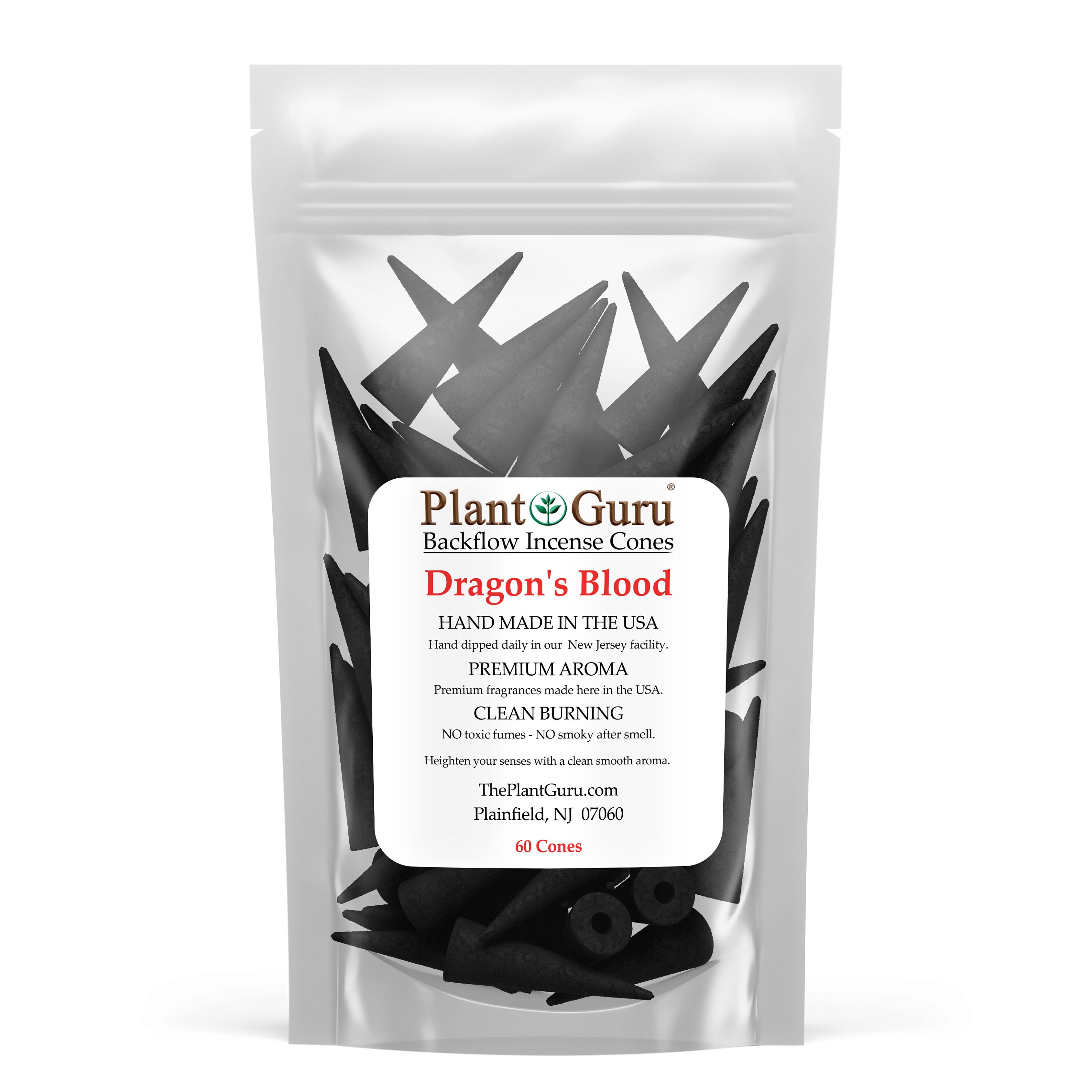 60 Jumbo Charcoal Incense Cones Backflow 2 Bulk for Etsy