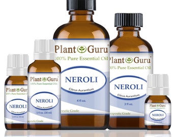 Neroli Essential Oil 100% Pure Natural Therapeutic Grade, Citrus Aurantium, Bulk Wholesale Available For Skin, Soap, Candle and Diffuser