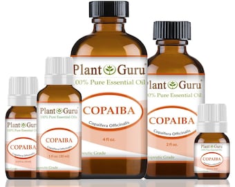 Copaiba Essential Oil 100% Pure Natural Therapeutic Grade, Copaifera Officinalis, Bulk Wholesale For Skin, Soap, Candle and Diffuser