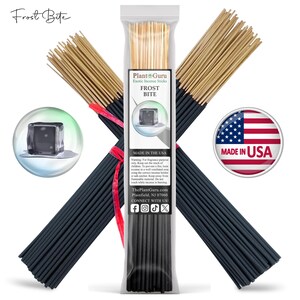 FROST BITE Incense Sticks 11&quot; Handmade Hand Dipped Bulk Wholesale