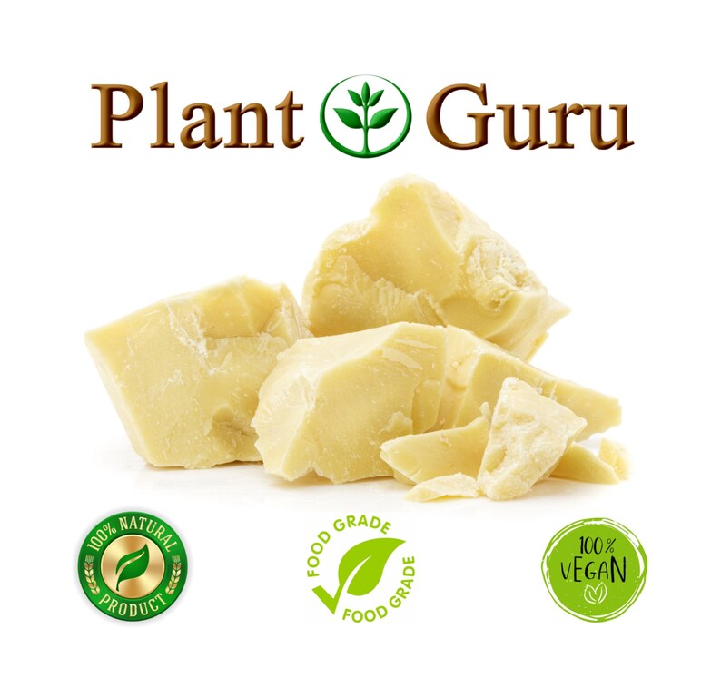 5Lbs RAW Organic Kibbled Cocoa Butter - 100% Pure Unrefined Cold Pressed