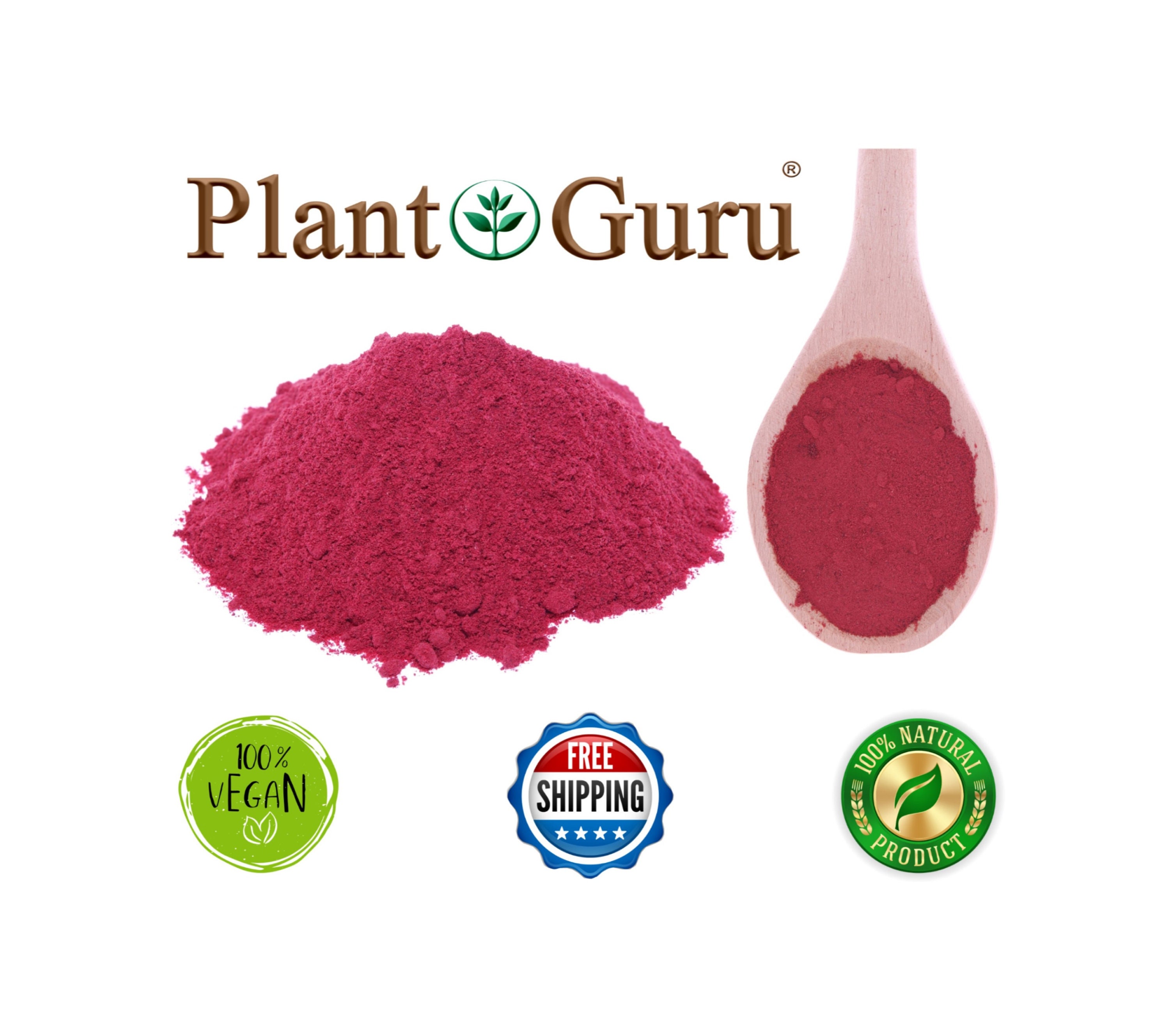 Beet Root Powder 2 lbs. Jar Beta vulgaris NonGMO Vegan Etsy