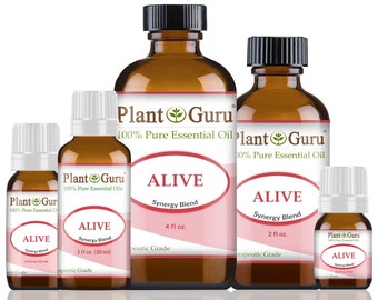 Alive Essential Oil Blend 100% Pure Therapeutic Grade For Aromatherapy Oils For Skin, Soap Making, Candle & Diffuser