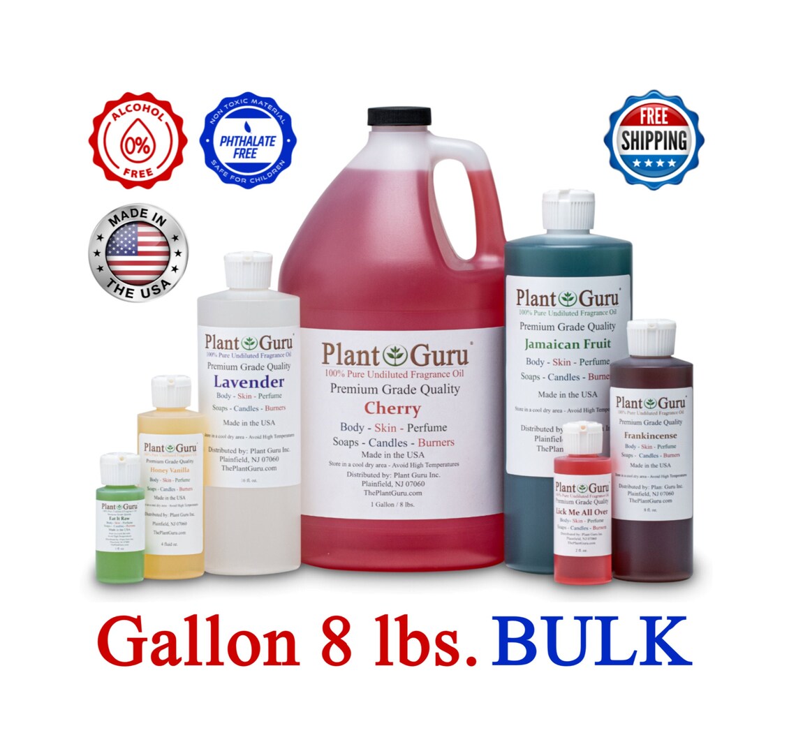Fragrance Oil GALLON Bulk Wholesale Scented Oils for Body Etsy