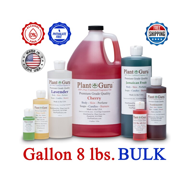 Fragrance Oil GALLON Bulk Wholesale Scented Oils for Body Etsy