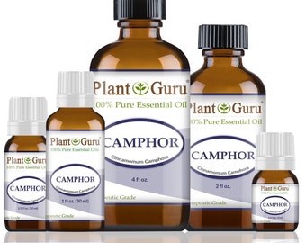 Camphor Essential Oil 100% Pure Natural Therapeutic Grade, Cinnamomum Camphora, Bulk Wholesale For Skin, Soap, Candle and Diffuser