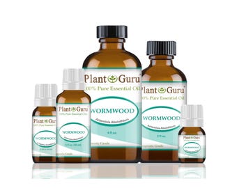 Wormwood Essential Oil 100% Pure Natural Therapeutic Grade, Artemisia Absinthium, Bulk Wholesale For Skin, Soap, Candle and Diffuser