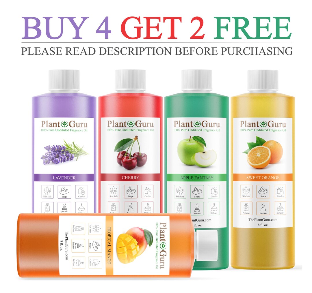 Fragrance Oil 8 Oz. Scented Oils for Body Butter, Candle Making, Soap ...