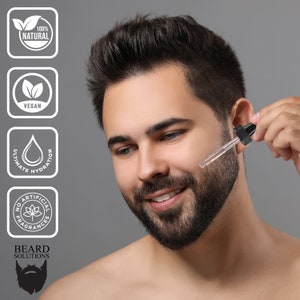 Unscented Beard Oil Base Gallon 7.5 lbs. Bulk Wholesale 100% Natural Men's Hair Growth Serum. Bild 5