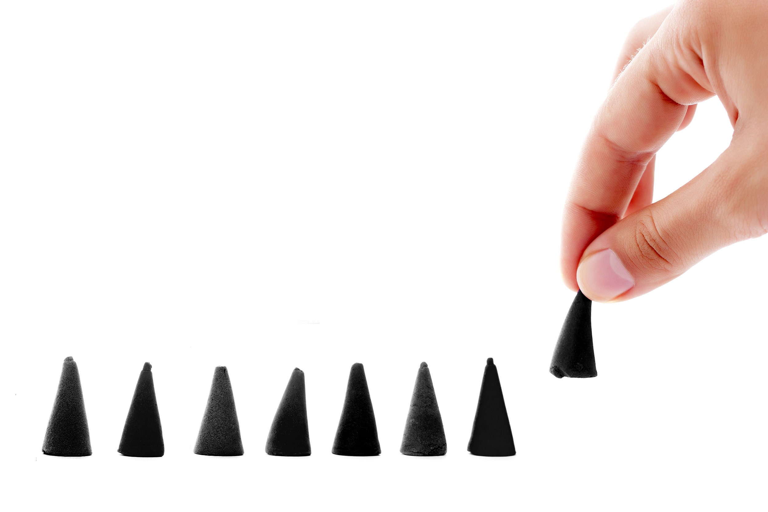 100 Charcoal Incense Cones 1 Variety Set 10 Packs of Etsy