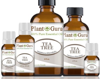 Tea Tree Essential Oil 100% Pure Natural Therapeutic Grade, Melaleuca Alternifolia, Bulk Wholesale For Skin, Soap, Candle and Diffuser