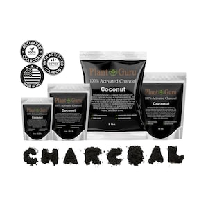 Activated Charcoal Powder 100% Pure Natural FOOD GRADE Coconut Shell or Hardwood Great as a Teeth Whitening Toothpaste Bulk Wholesale