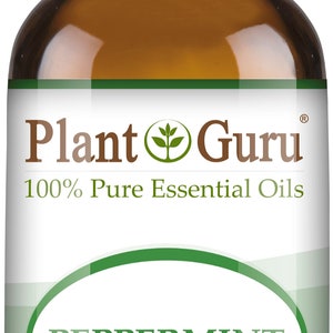 Peppermint Essential Oil 100% Pure Natural Therapeutic Grade, Mentha Piperita, Bulk Wholesale Available For Skin, Soap, Candle and Diffuser 10 ml. / .33 fl oz.