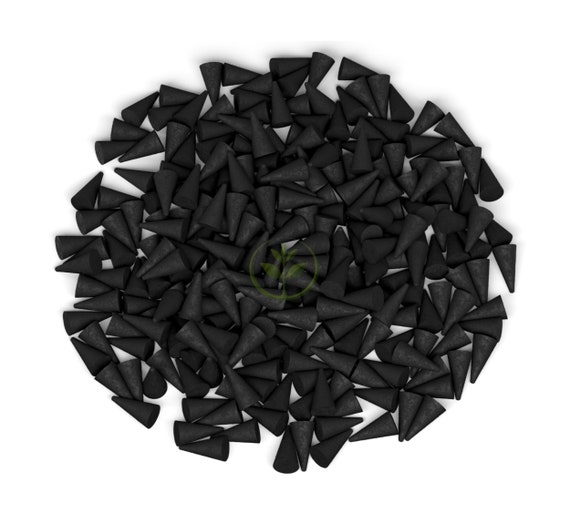 Unscented Charcoal Incense Cones TOPFLOW 1" Bulk Wholesale For Waterfall Burner Holder - Great for DIY Incense Making Supplies.
