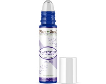 Lavender Essential Oil Roll On 10 ml. Pure Therapeutic Grade Aromatherapy Lavandula Angustifolia Roller Bottle