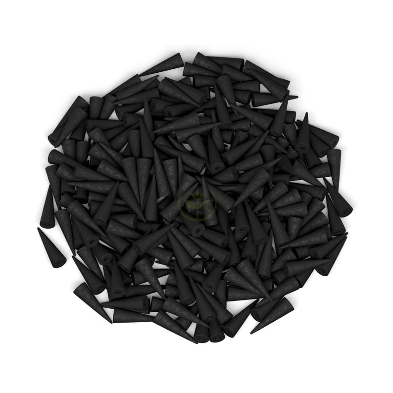 30 Jumbo Charcoal Incense Cones BACKFLOW 2 Bulk for Etsy